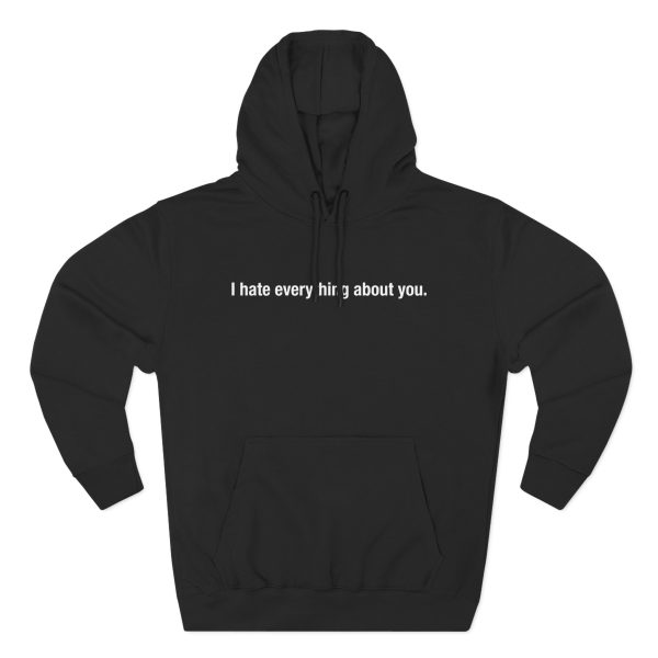 Three Days Grace Everything About You Three-Panel Fleece Hoodie