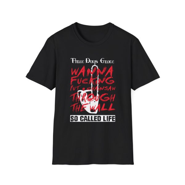 Three Days Grace So Called Life Unisex Softstyle T-shirt