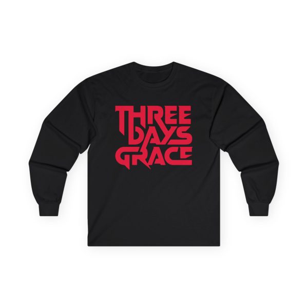Three Days Grace Logo Unisex Ultra Cotton Long Sleeve Tee