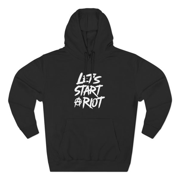 Three Days Grace Riot Three-Panel Fleece Hoodie